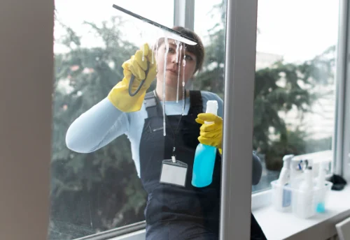 Nettoyage de vitres intérieures et extérieures à Chapelle-Royale